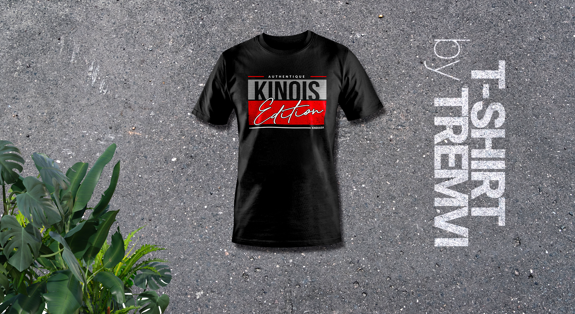 Le très nécessaire T-shirt Authentique Kinois.e